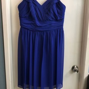 Bridesmaid dress.